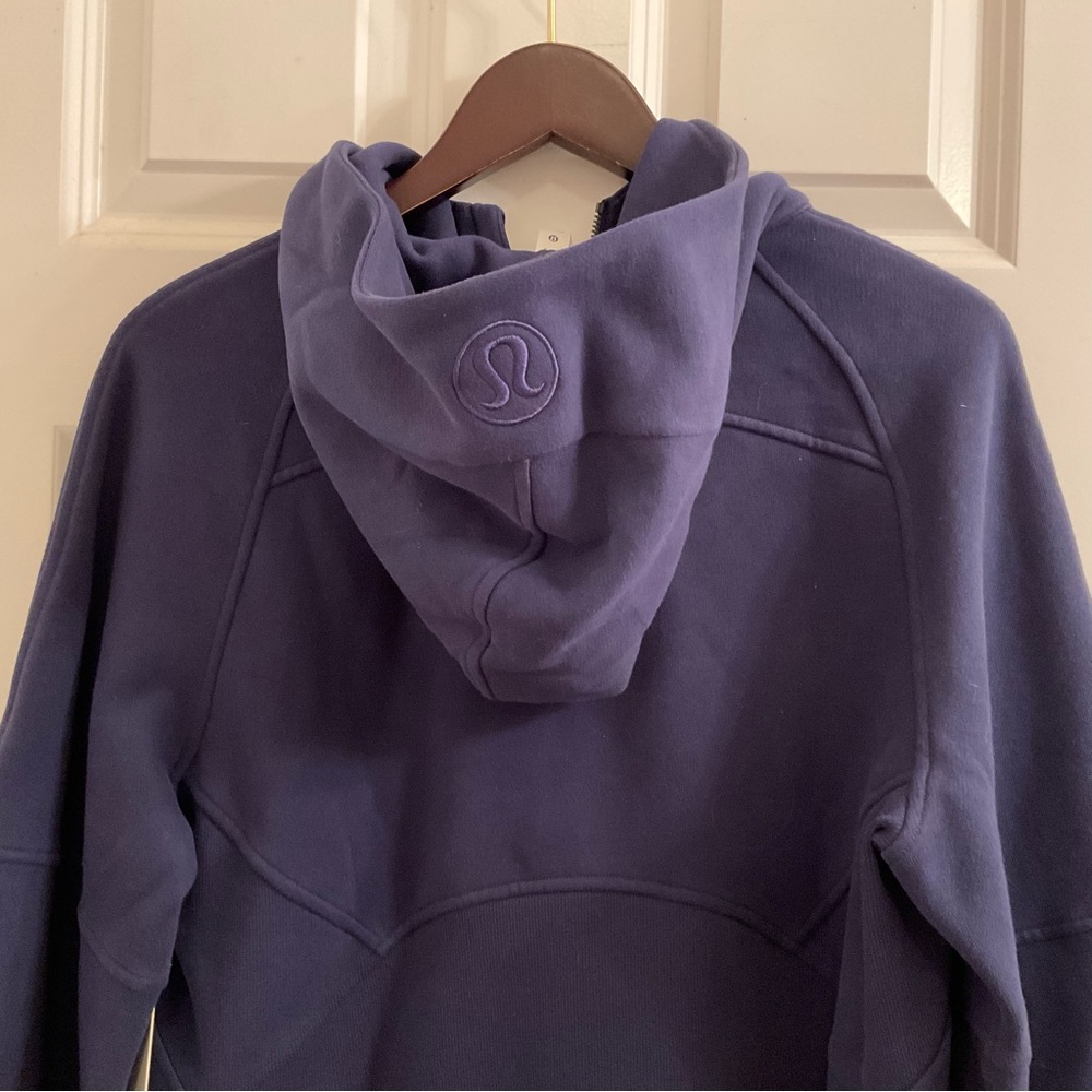 Lululemon Scuba Oversized 1/2 Zip Hoodie - NWT - Night Sea - XS / S - Picture 10 of 10